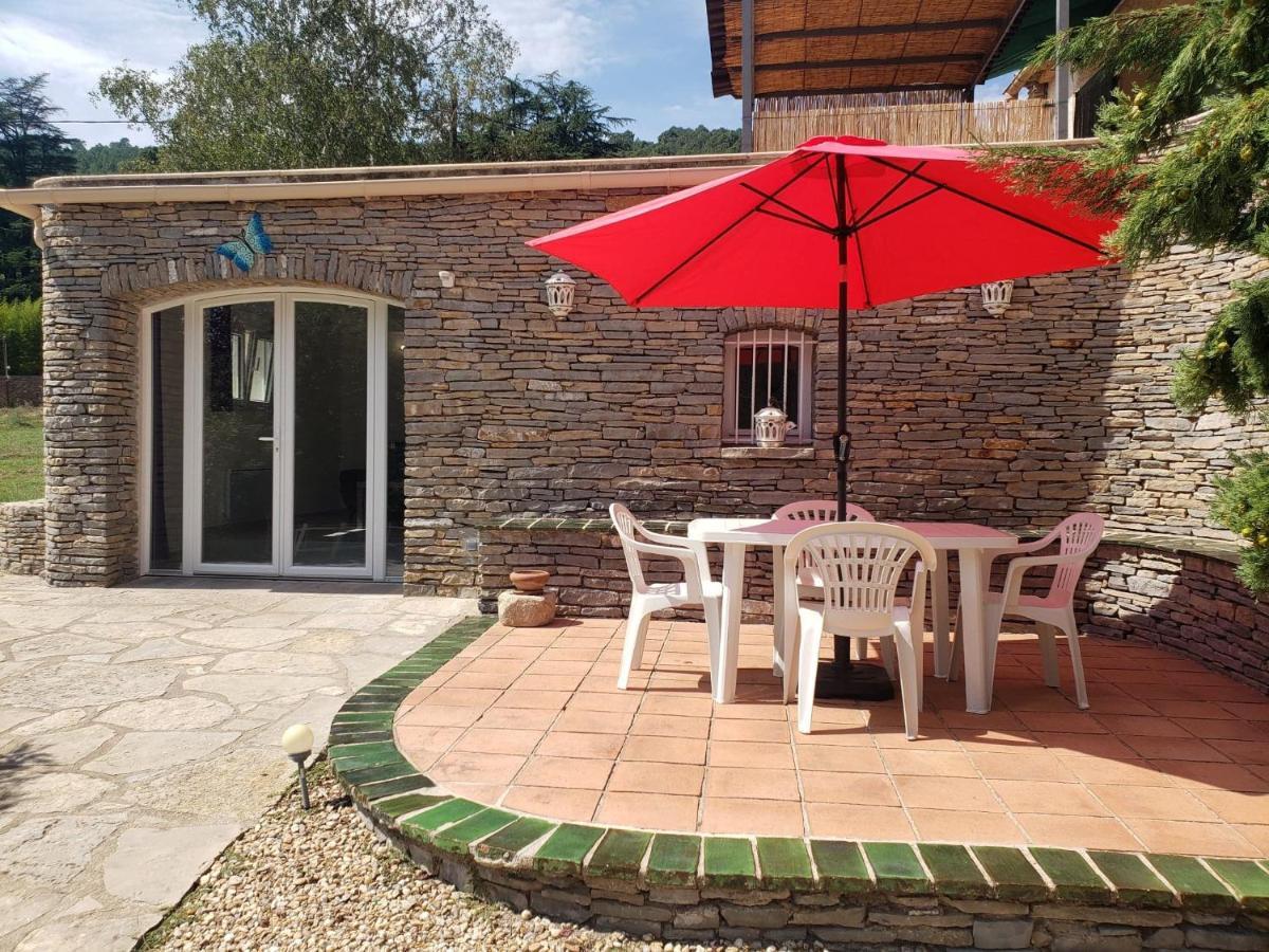 Le Gite Du Temps Suspendu Anduze Exterior photo